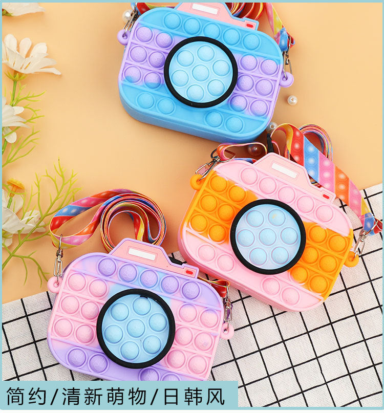 Bolsa de mensajero para niños de silicona al por mayor